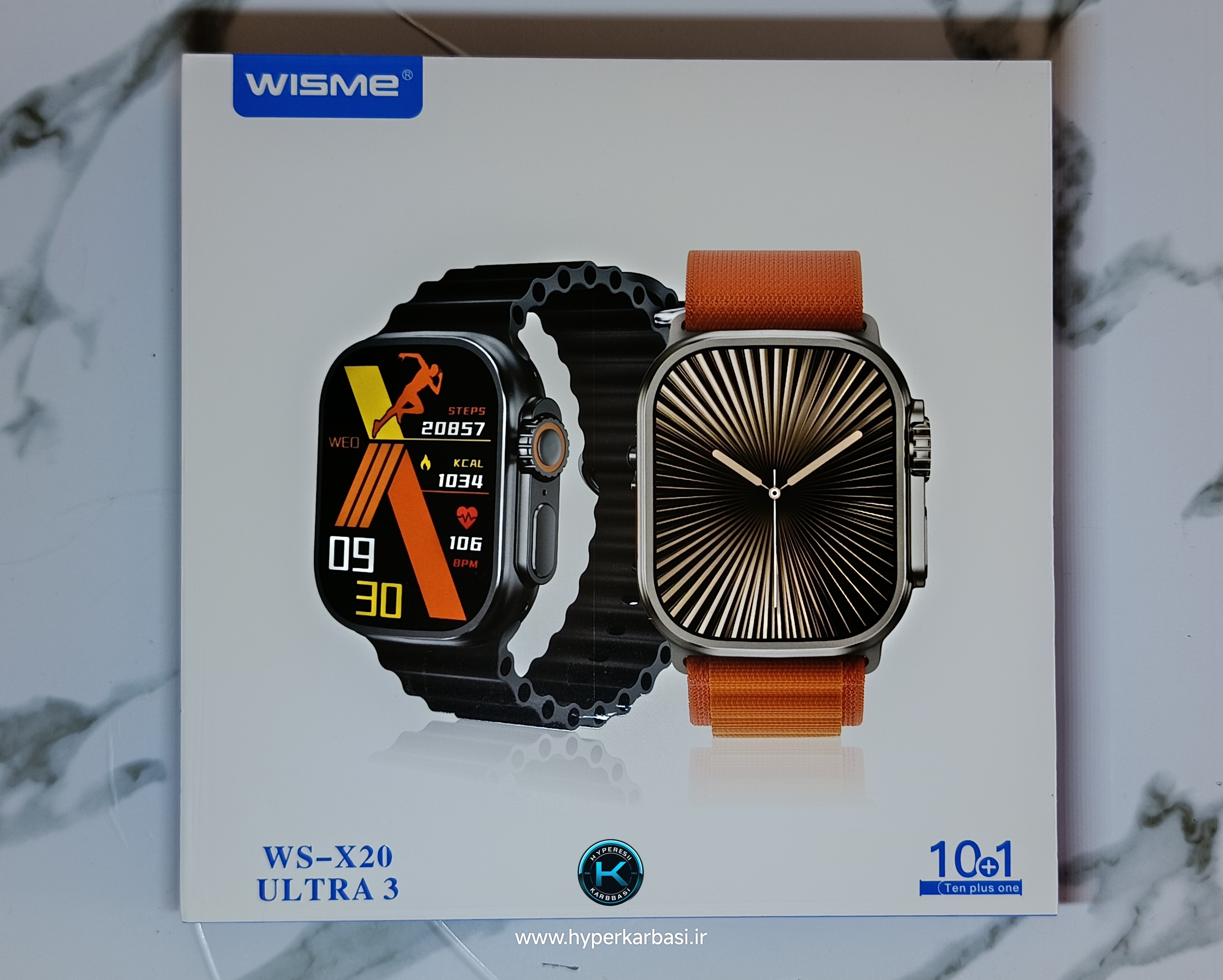 ساعت هوشمند مدل WS_X20 ULTRA 3
