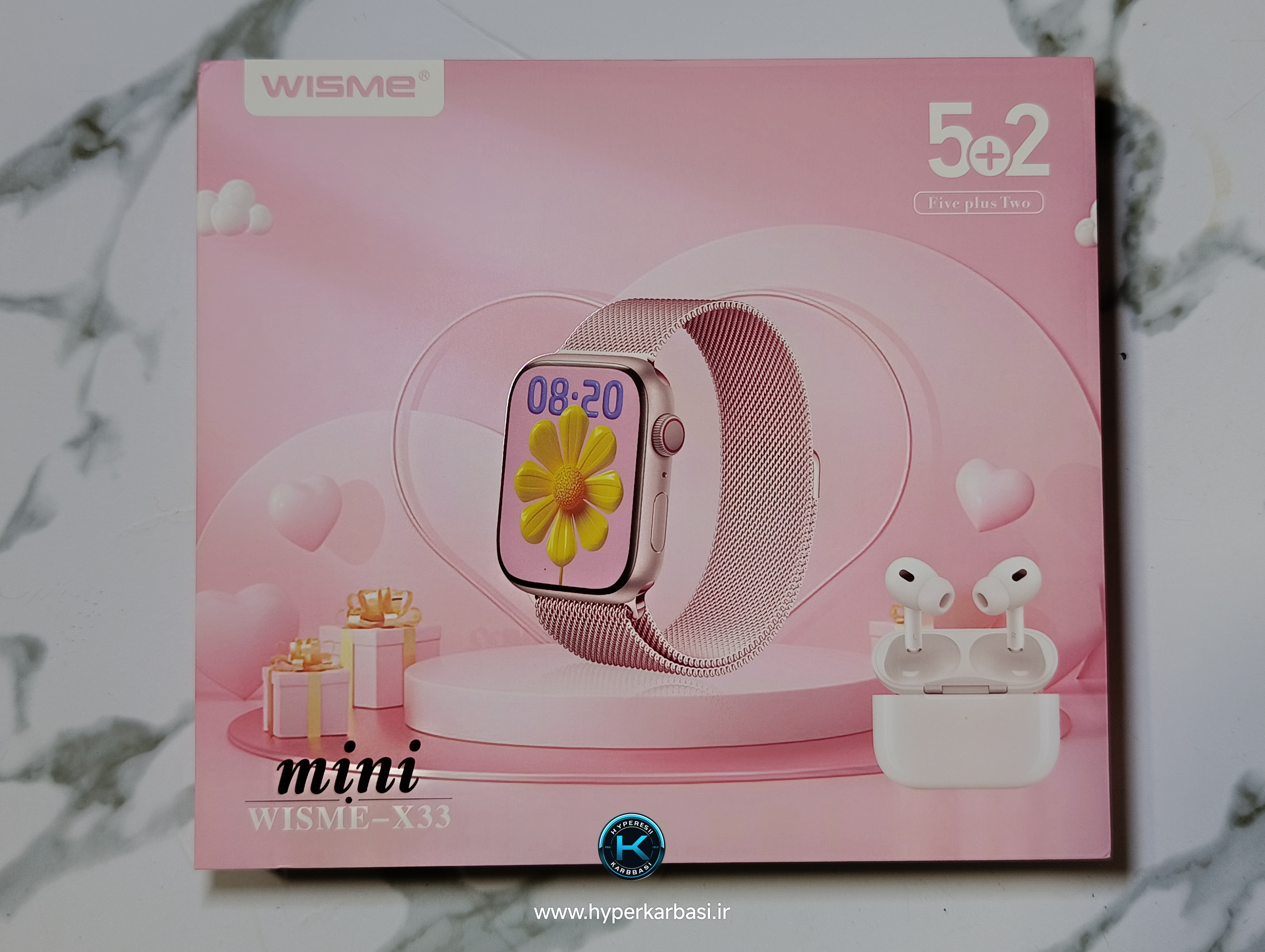 ساعت هوشمند مدل WISME_X33 mini