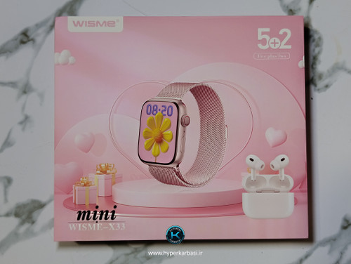ساعت هوشمند مدل WISME_X33 mini