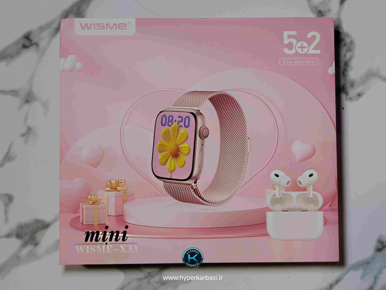 ساعت هوشمند مدل WISME_X33 mini