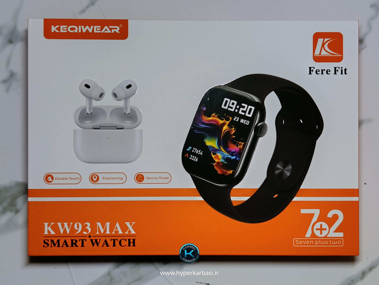 ساعت هوشمند مدل KW93 max