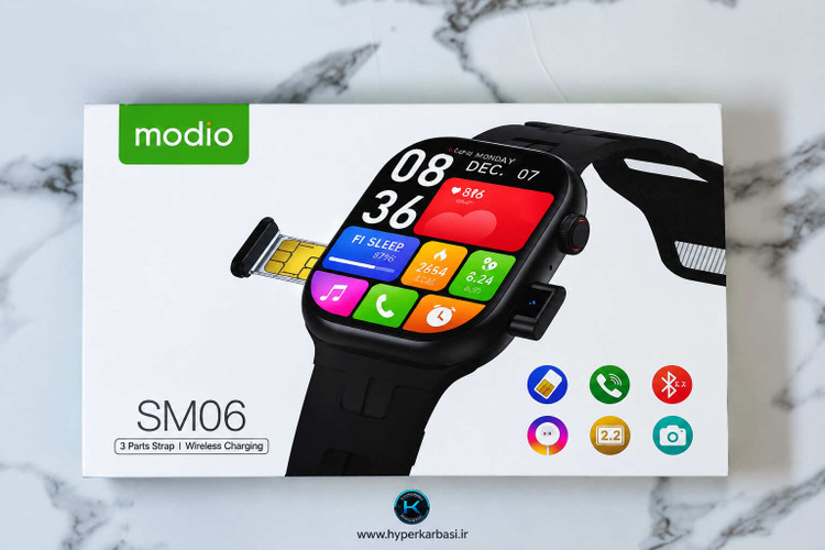 ساعت هوشمند سیمکارتی مدل SM06