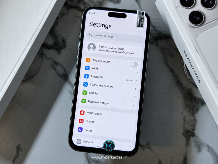 موبایل مدل 18 پرومکس (18پرومکس) برند X_inova