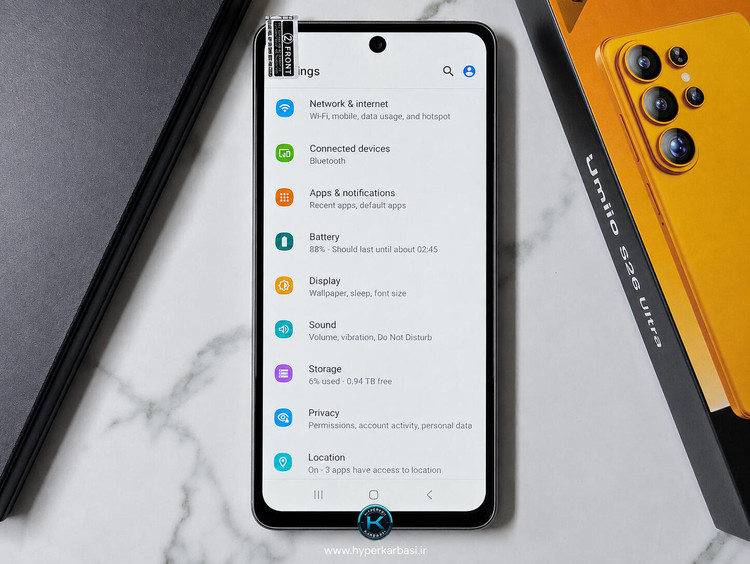 موبایل S26 Ultra برند Umiio