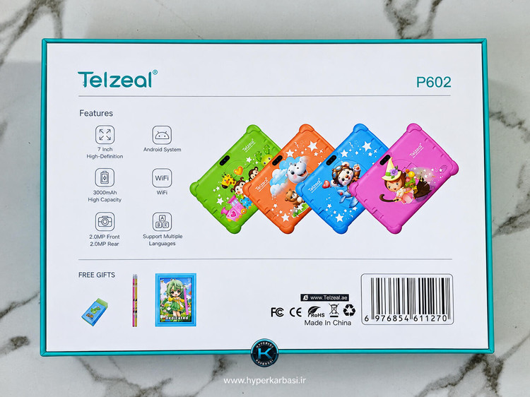 تبلت Telzeal مدل P602 (۷اینچ)